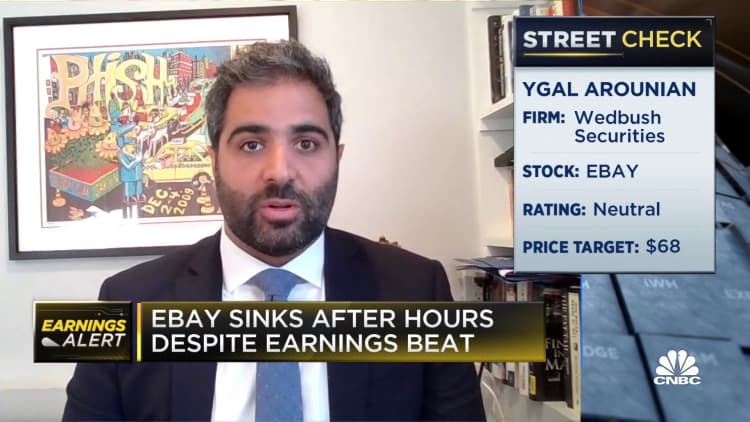 Q1 outlook for eBay isn't helping the story, says Wedbush Securities' Ygal Arounian