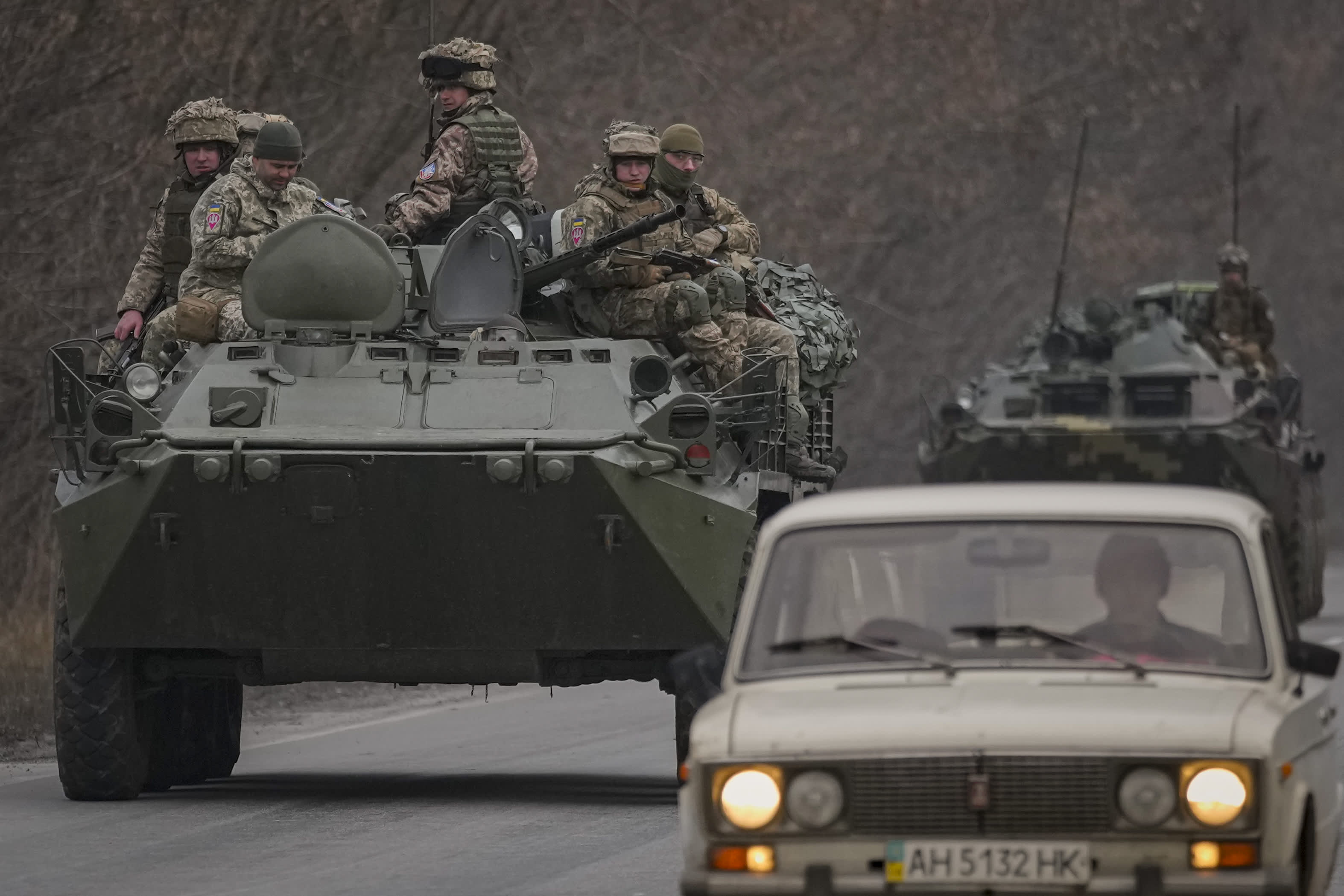 Bitcoin donations to Ukrainian military soar as Russia invades