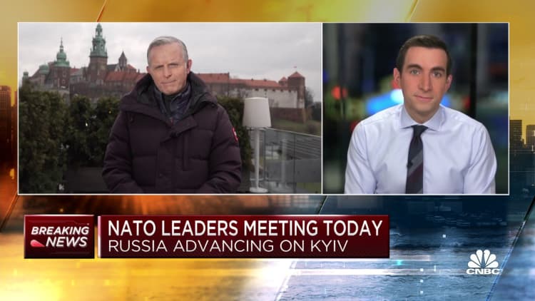 NATO leaders set to meet as Russian attack on Ukraine enters second day
