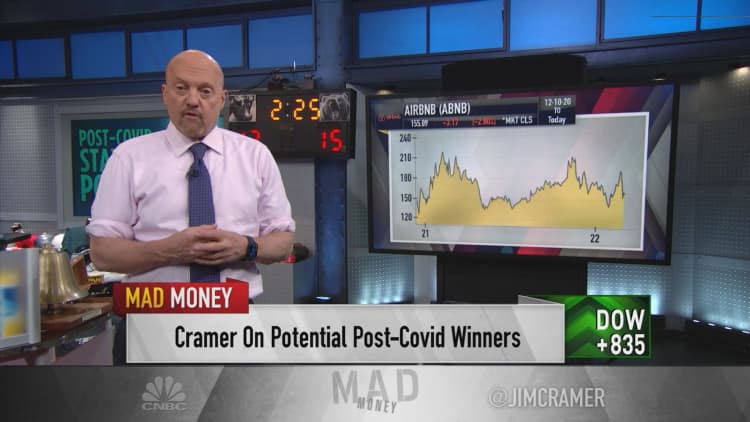 Jim Cramer explains why Etsy and Cash App parent Block have post-pandemic staying power