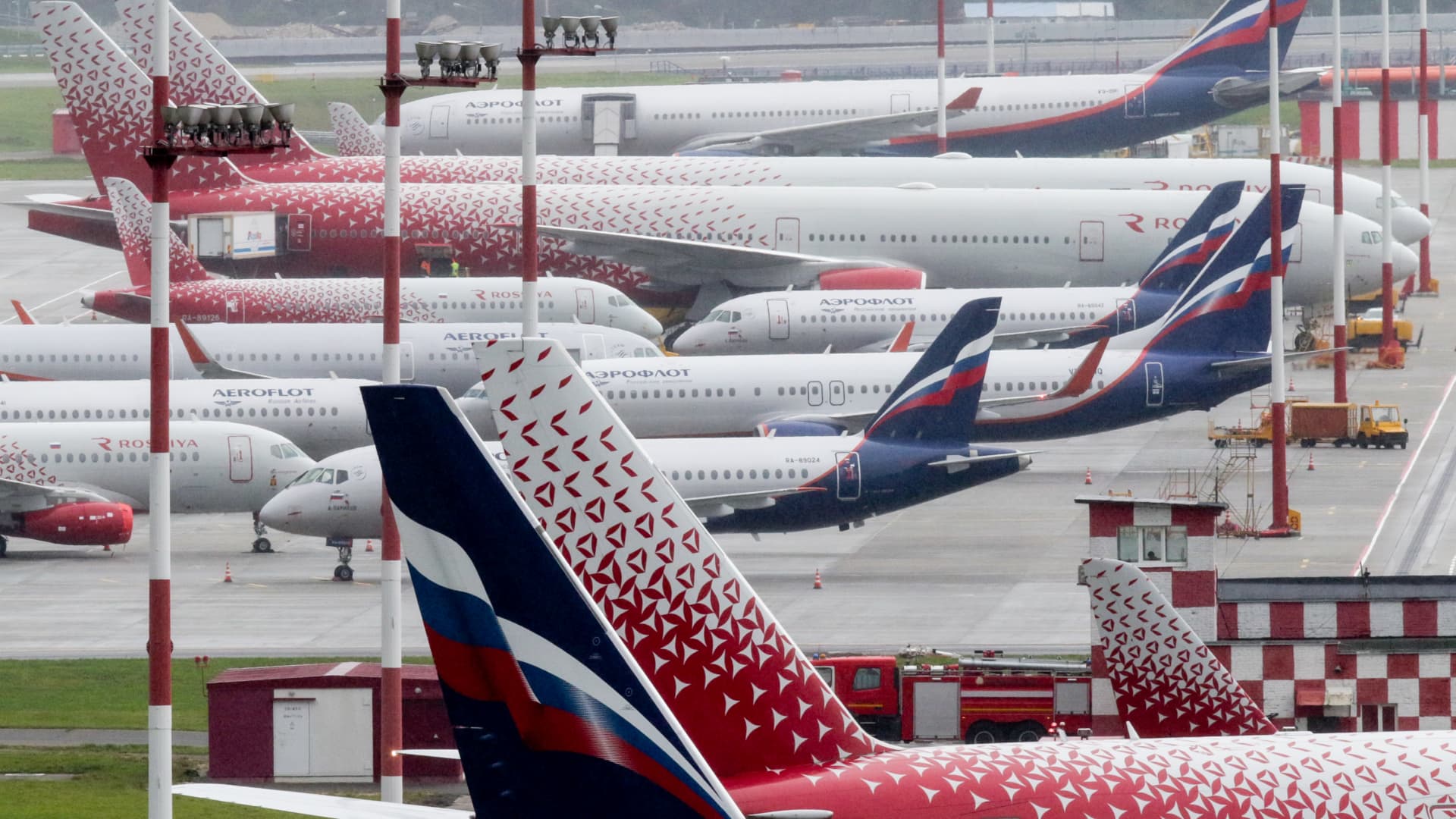 Airline software giant ends distribution service with Russia’s Aeroflot, crippling carrier’s ability to sell seats