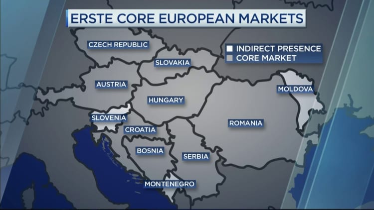 Austria's Erste Group discusses impact of financial sanctions against Russia