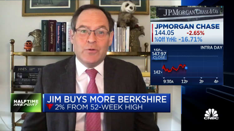 Jim Lebenthal buys JPMorgan, Berkshire Hathaway
