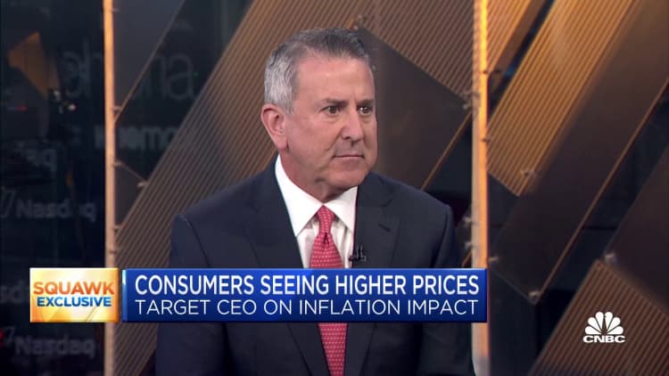 Target CEO Brian Cornell on earnings, full-year guidance and price increases