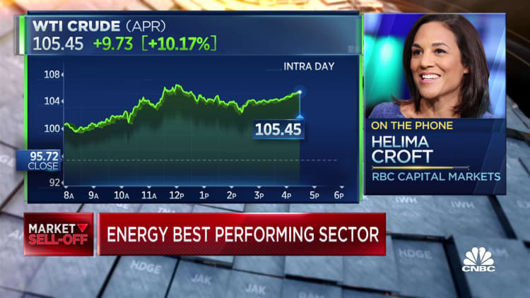 We don't know whether energy sanctions are coming, says RBC Capital Markets Helima Croft