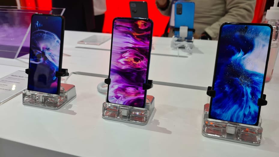 Xiaomi's Mobile World Congress exhibition.