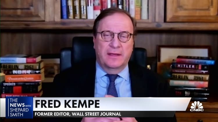 We're in an inflection point in history as dramatic as the period after WWII, says WSJ's Fred Kempe