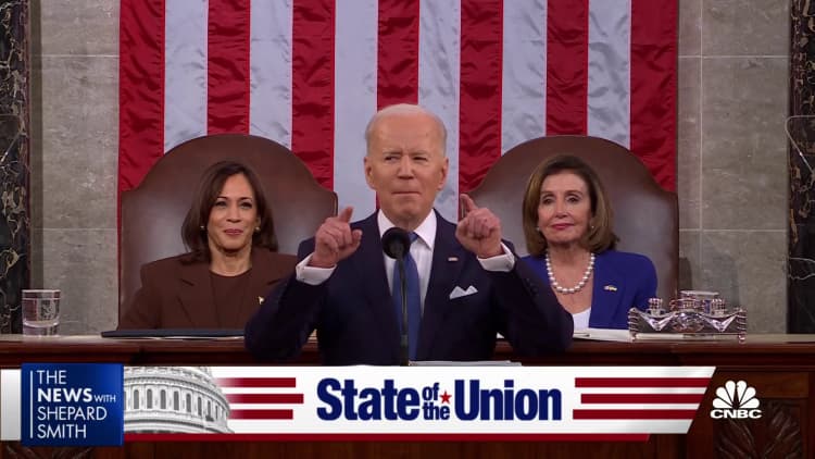 Watch President Joe Biden deliver the full 2022 State of the Union address