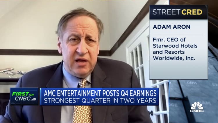 60 million people went to movie theaters in Q4 despite omicron, says AMC CEO Adam Aron