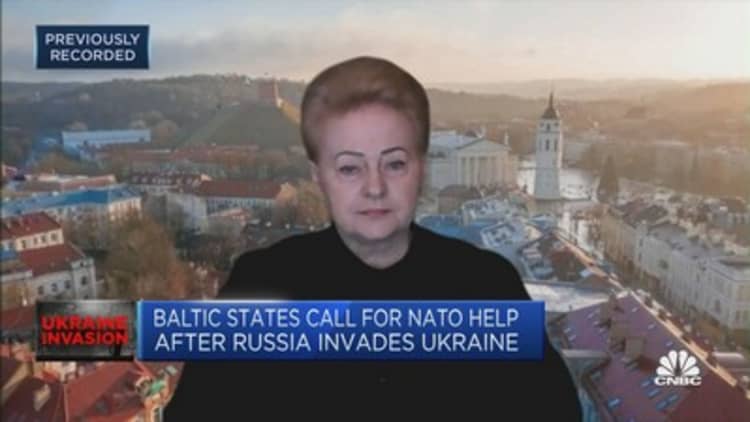 The West response to Russia is 'weak': Former President of Lithuania