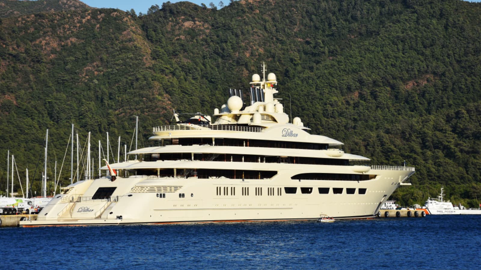 Here are the Russian oligarch yachts being seized as sanctions take effect