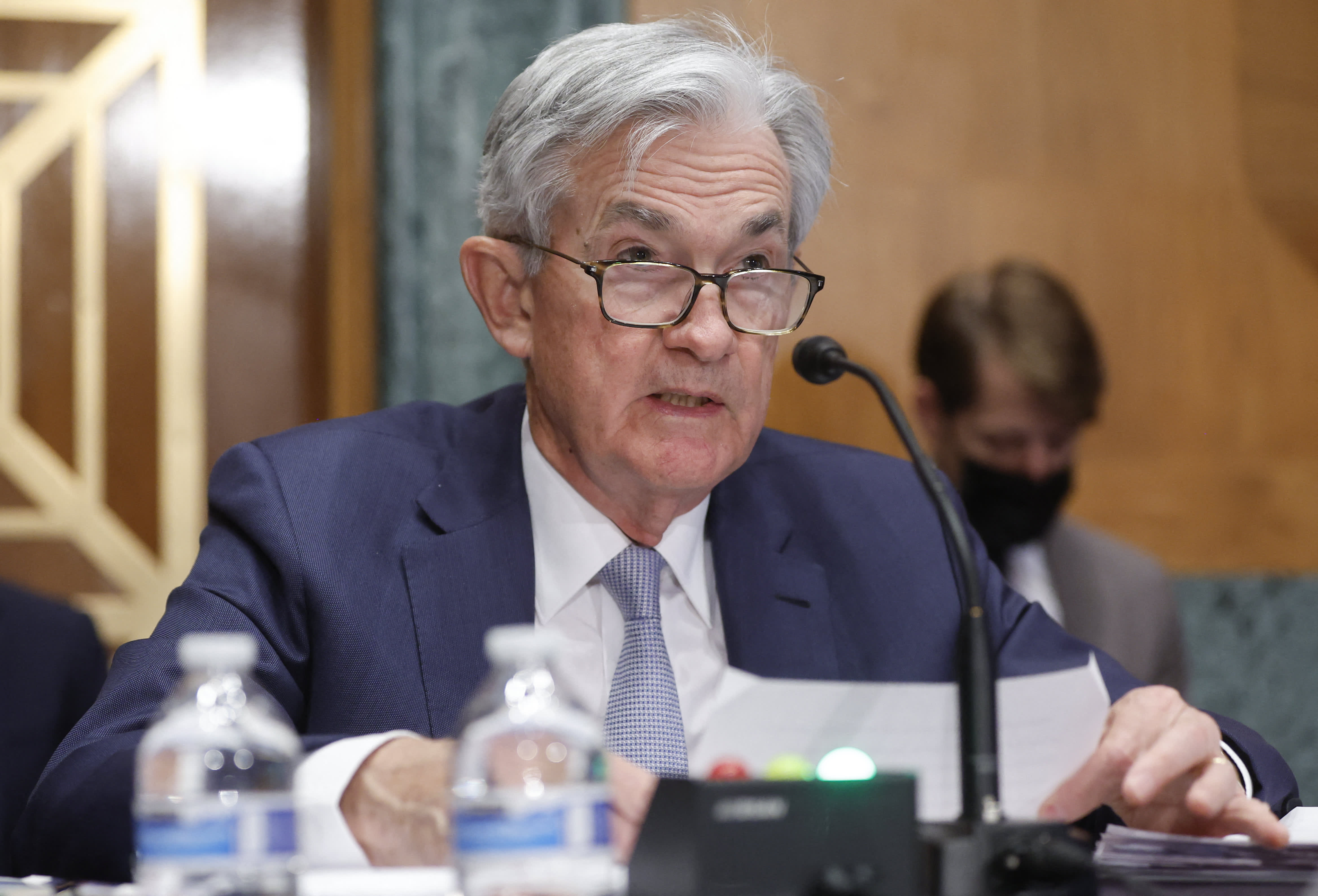 Watch Federal Reserve Chair Powell speak live on policy before Senate committee