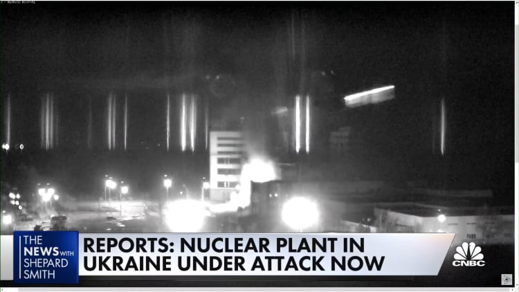 Ukraine nuclear plant under Russian attack