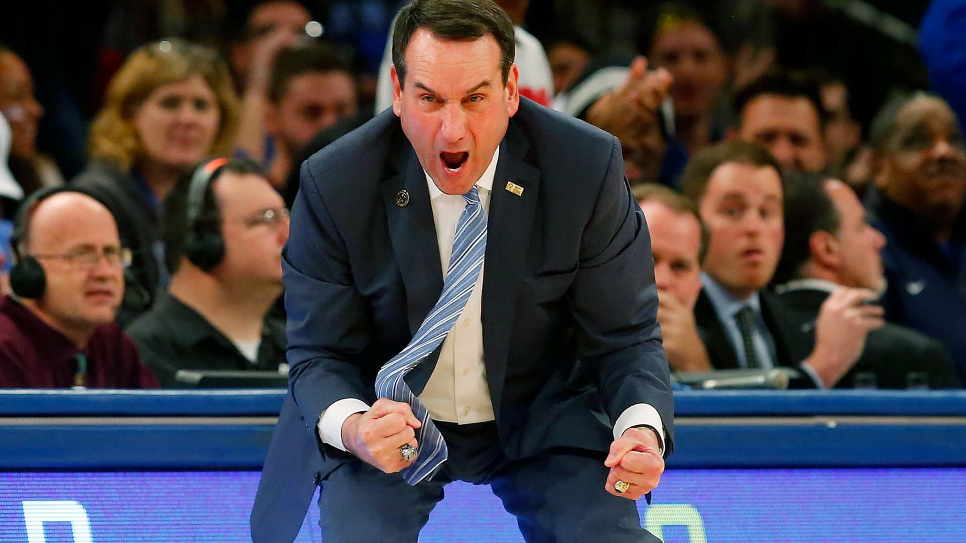 How much tickets for Coach Krzyzewski's last game at Duke cost