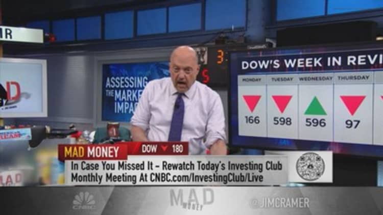 Jim Cramer previews next week's earnings including Kohl's, Dick's Sporting Goods and Rivian