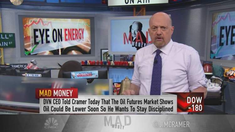 Cramer sees Devon Energy shares as an 'insurance policy' against continued geopolitical chaos