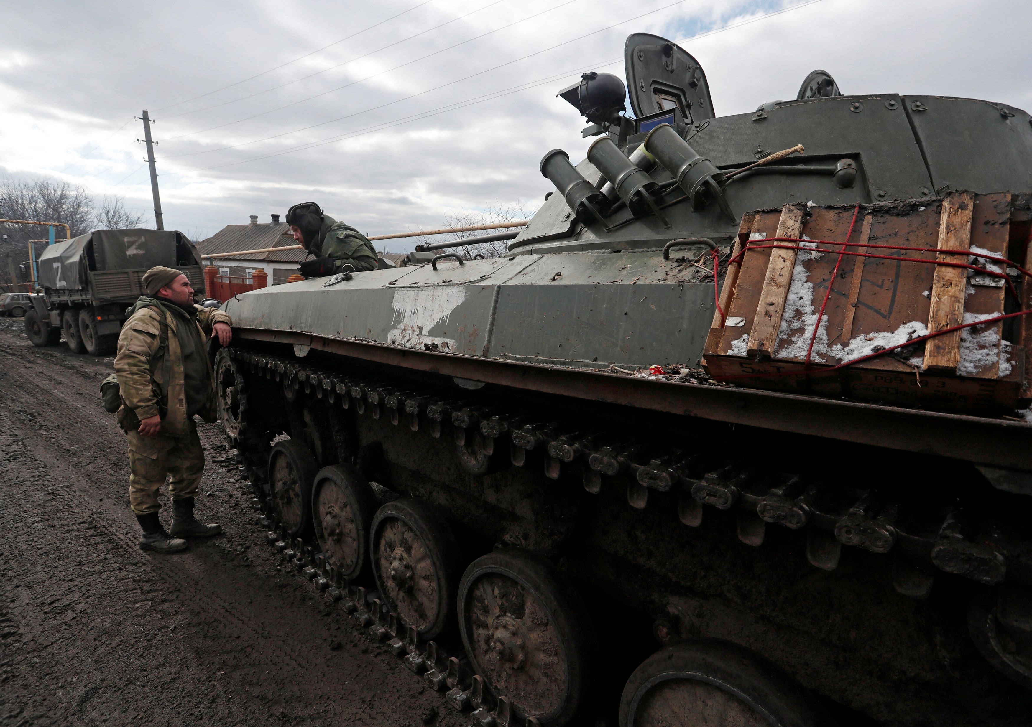 Nearly all of Russia's initial invasion forces now in Ukraine, Pentagon says