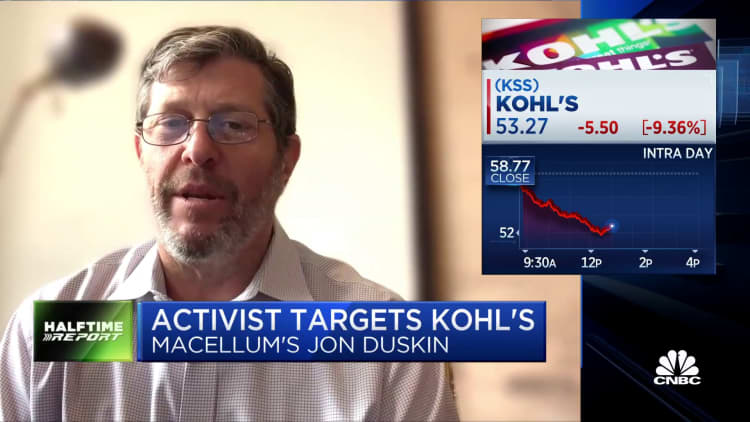 Activist Jon Duskin targets Kohls