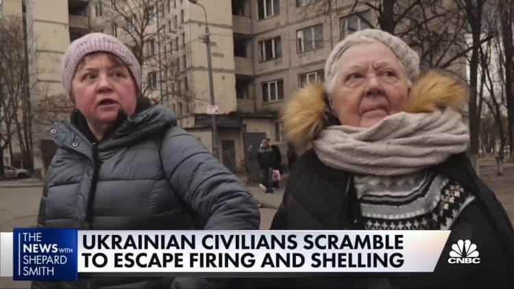 Putin is a war criminal, the Antichrist, says Ukrainian woman