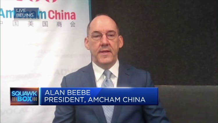 U.S. firms in China are facing 'increased anxiety' from policy and regulatory environment: AmCham