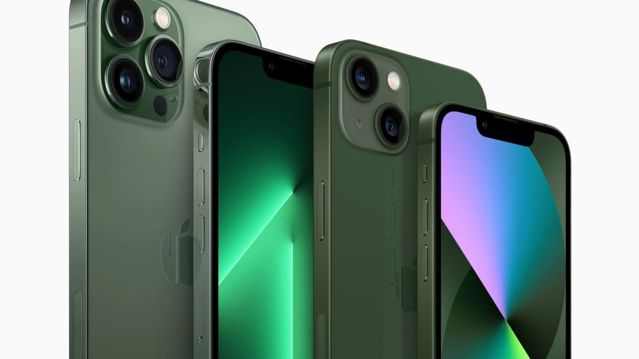 Phone 13 Green