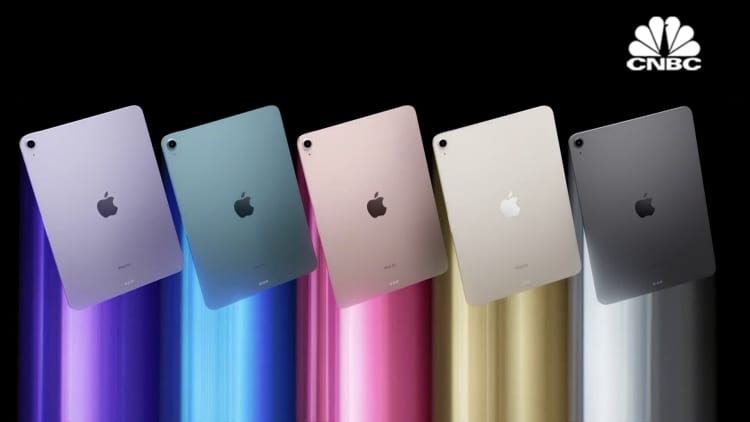 Apple reveals new iPad Air with M1 chip, starting at $599