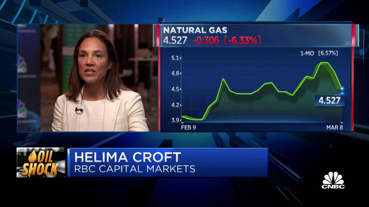 The question is, will Germany follow the U.S. lead with its own Russian oil ban, says RBC's Helima Croft