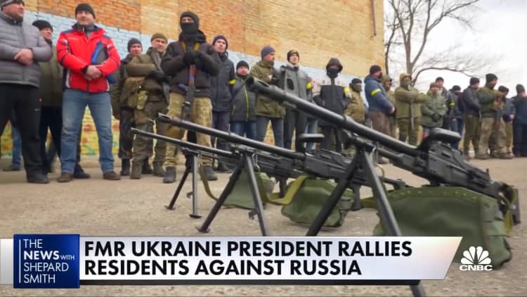 We'll never forgive the Russians for this, says Ukraine citizen who's taken up arms