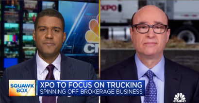 XPO Logistics CEO Brad Jacobs breaks down plan to spin off brokerage business