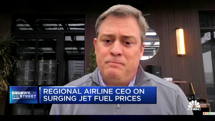 I'm optimistic we'll be able to pass through rising fuel costs, says Avelo Airlines CEO