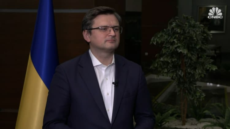 Watch CNBC's full interview with Ukraine's Foreign Minister Dmytro Kuleba