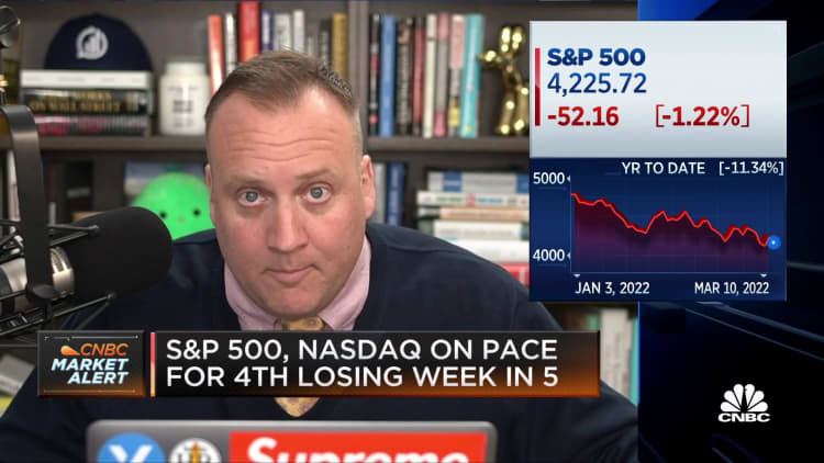 The market sell-off is not over yet, says Josh Brown