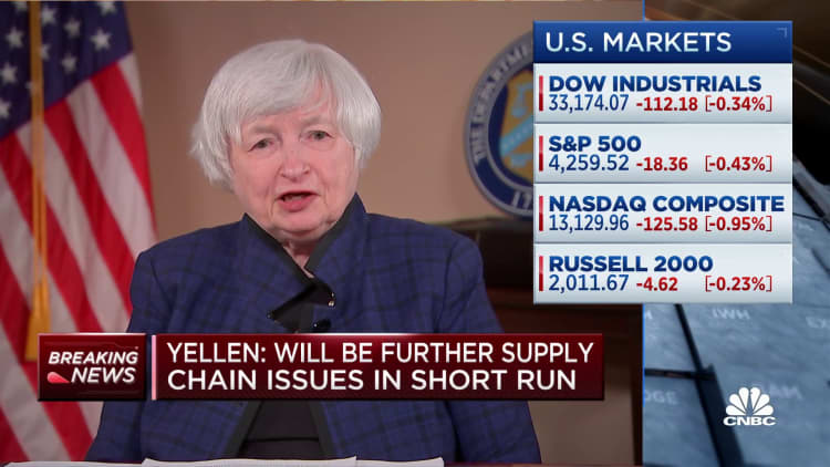 I don't expect recession in the U.S., says Janet Yellen