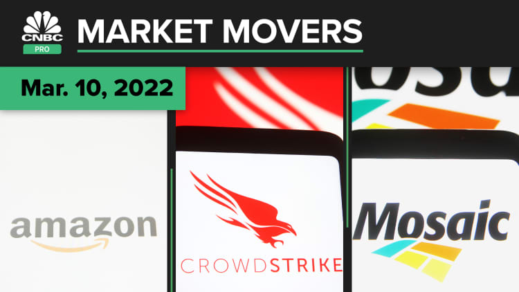 Amazon, CrowdStrike, and Mosaic are some of today's picks: Pro Market Movers Mar. 10