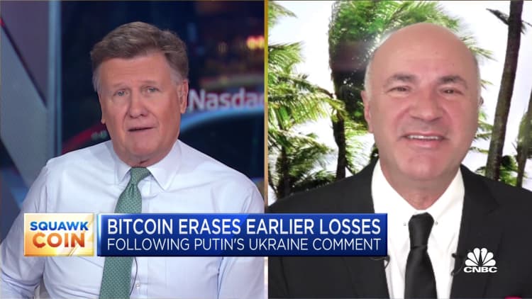 Venture capitalist Kevin O’Leary: 20% of my portfolio is in cryptocurrencies