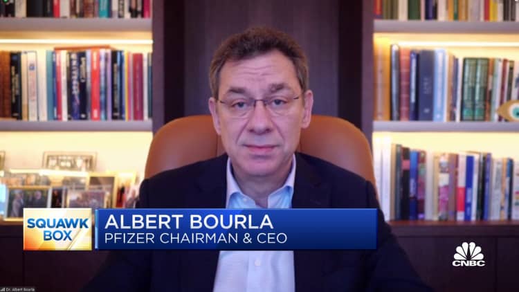 Watch CNBC's full interview with Pfizer CEO Albert Bourla