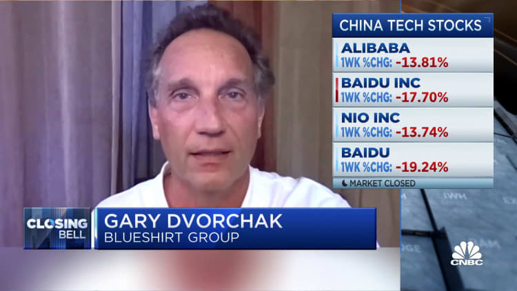 Blueshirt Group's Gary Dvorchak discusses Didi shares' plunge