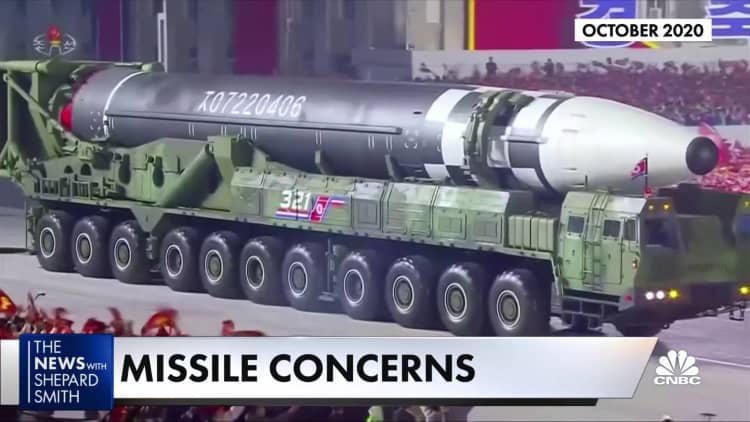 North Korea thought to be testing new parts of a new ICBM system