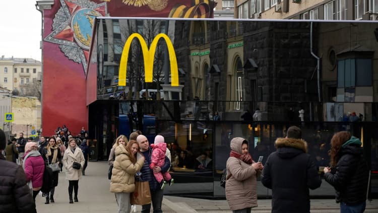 The impact of McDonald's closing in Russia