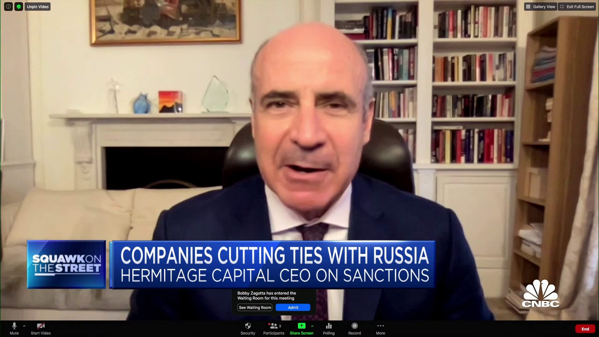 We should disconnect 100% of Russian banks from SWIFT: Bill Browder￼