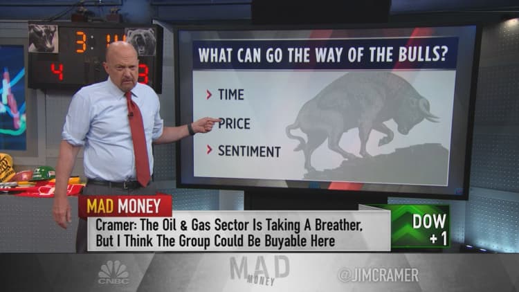 Cramer says stocks may bottom sooner than expected because Wall Street is so negative