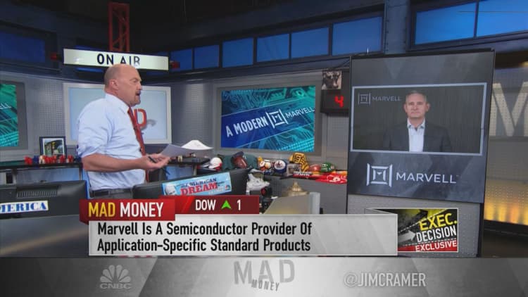 Watch Jim Cramer's full interview with Marvell CEO Matt Murphy
