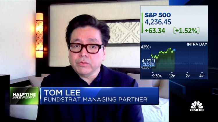Fundstrat's Tom Lee admits he's been too bullish on stocks