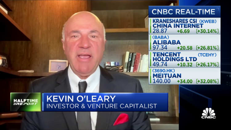 This is a time to own Chinese stocks, says Kevin O'Leary