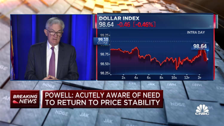 We do understand very much our obligation to restore price stability, says Fed Chair Powell