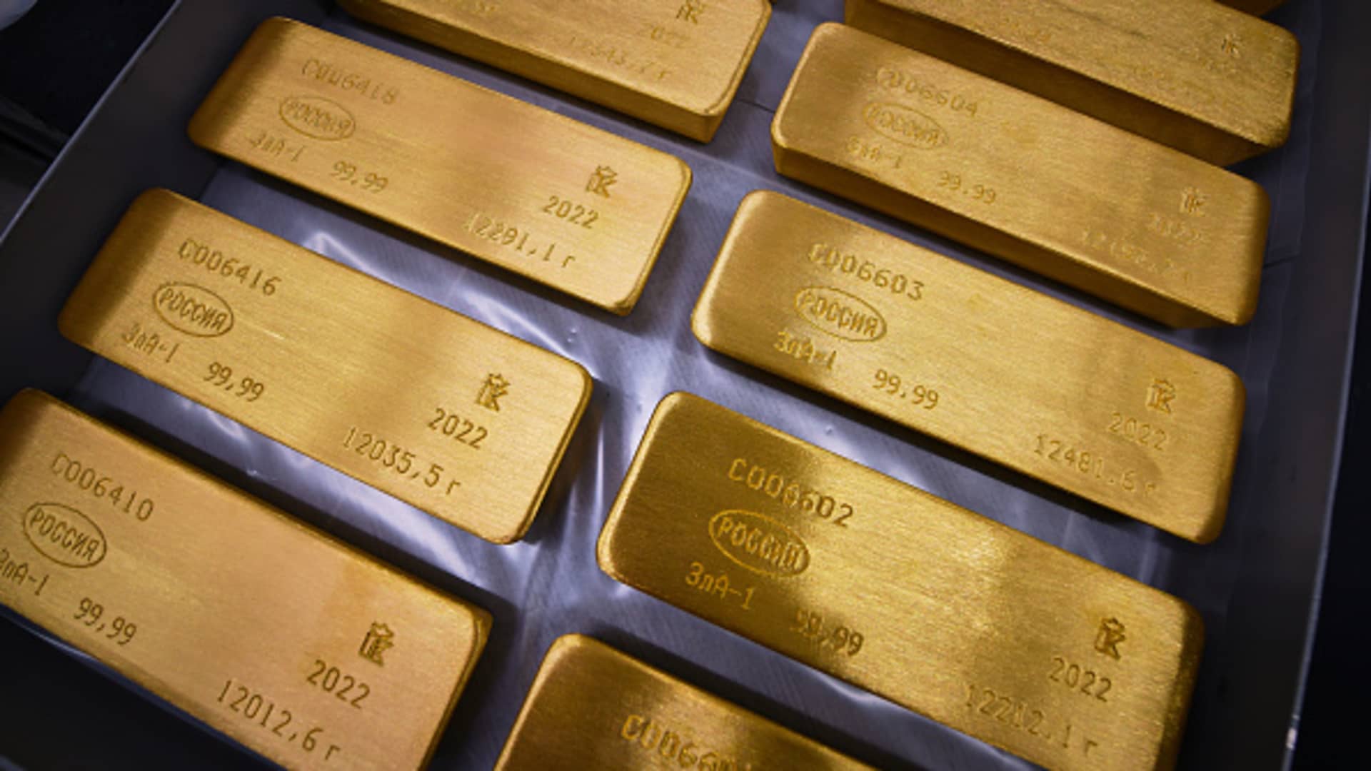 Gold gains as dollar, yields slip ahead of U.S. inflation data