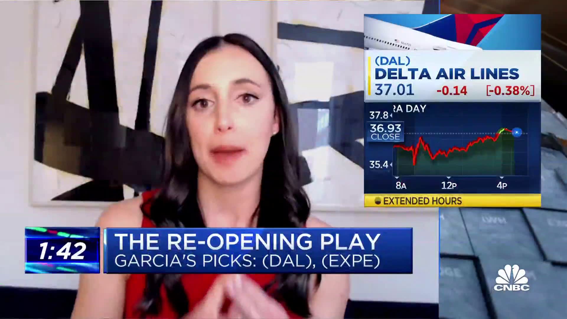 Courtney Garcia’s top picks: Delta Airlines, Expedia