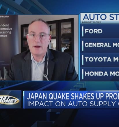 Japan quake delivers another setback to auto supply chains, and one expert thinks it will get worse