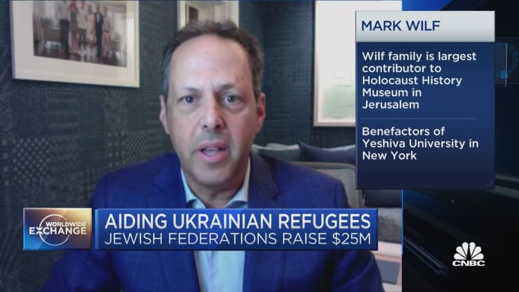 Mark Wilf, Chair of the Jewish Federations of North America, on sending aid to Ukrainian refugees