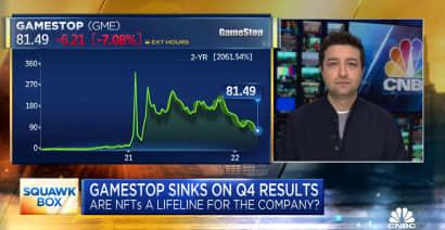 GamesStop sinks on fourth-quarter results as company searches for new ways to make money